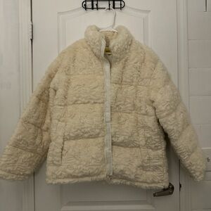 Cozy Cream Faux Fur Jacket